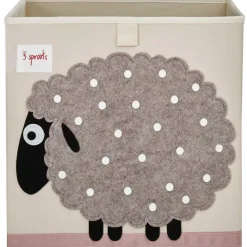 Cube de rangement en tissu Mouton