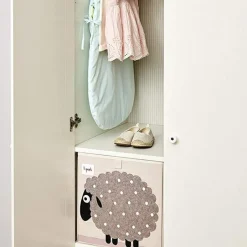 Cube de rangement en tissu Mouton