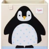 Cube de rangement en tissu Pingouin