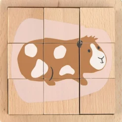Cube Puzzle en bois Little Mateys