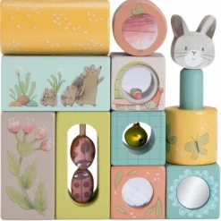 Cubes d'activités Trois petits lapins