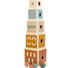 Cubes empilables en bois