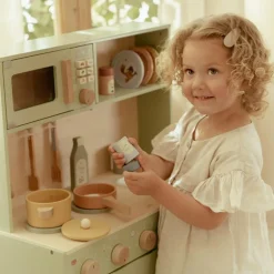 Cuisine en bois Vert