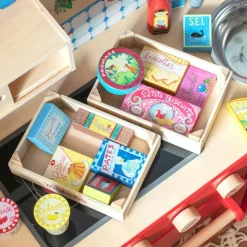 Cuisine enfant rouge La Grande famille