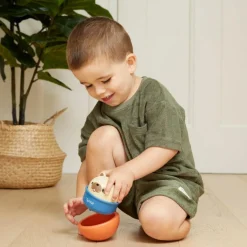 Culbuto et animal à friction chien