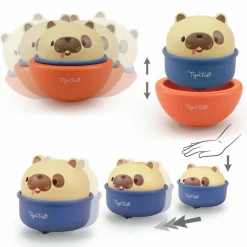 Culbuto et animal à friction chien