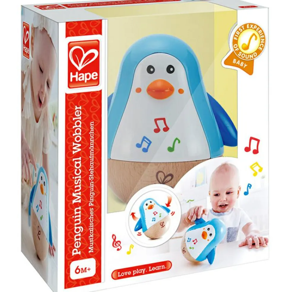 Culbuto pingouin musical