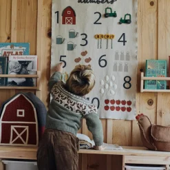 Décoration murale à suspendre Numéros de ferme