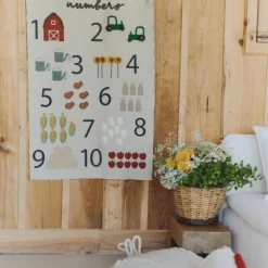 Décoration murale à suspendre Numéros de ferme