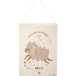 Décoration murale zodiaque Bélier (40 x 50 cm)