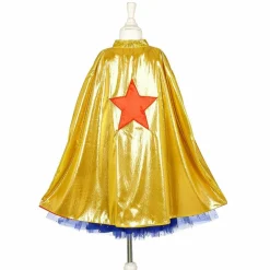 Déguisement Super Hero girl robe+cape (8-10 ans)