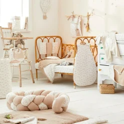 Doudou attache sucette Daydream lapin petit coeur (35 x 25 cm)