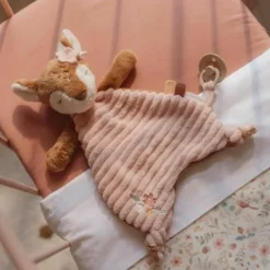 Doudou attache sucette faon Fairy Garden