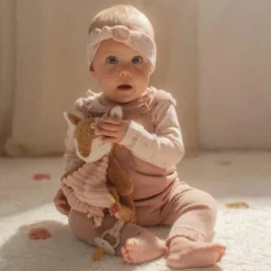 Doudou attache sucette faon Fairy Garden