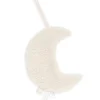 Doudou attache sucette Lune Nougat