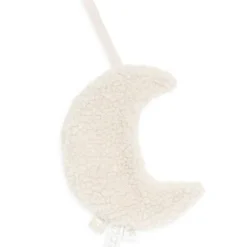 Doudou attache sucette Lune Nougat