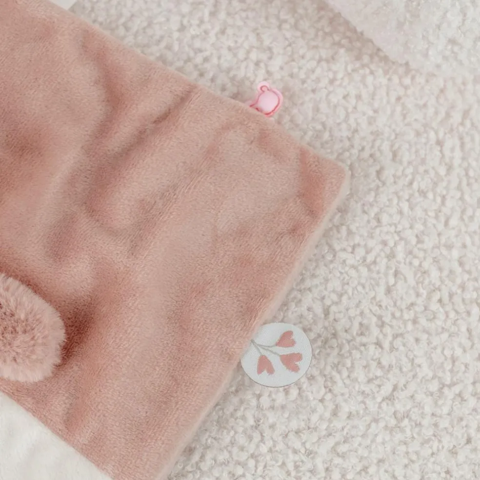Doudou attache sucette Ours Lily
