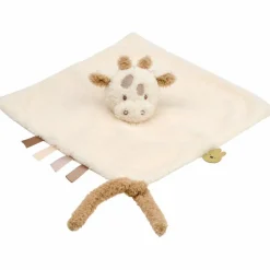 Doudou attache sucette Teddy Girafe Ecru