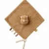 Doudou attache sucette Teddy Rhino Caramel