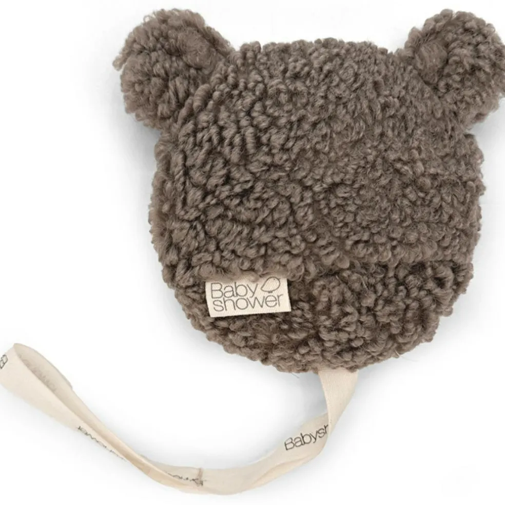 Doudou attache sucette Teddy Brown Doodle
