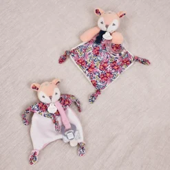 Doudou attache-sucette Boh'aime Faon (20 cm)