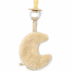 Doudou attache-tétine Lune Pure Soft Beige