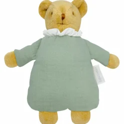 Doudou avec hochet Ours Celadon