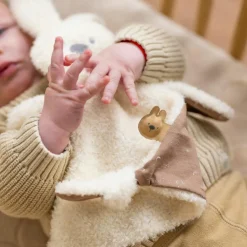 Doudou Lapidou Teddy Glow phosphorescent Vanille