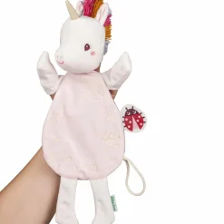 Doudou marionnette phosphorescent Lena