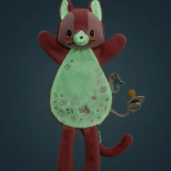 Doudou marionnette phosphorescent Jeanne