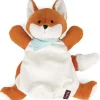 Doudou marionnette renard Paprika Les amis