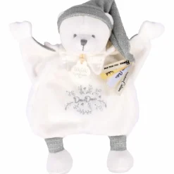 Doudou Ours cape Argent (25 cm)