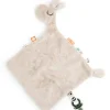 Doudou plat attache sucette Lalee Sable (30 cm)