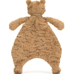 Doudou plat Bartholomew l'ours (28 cm)
