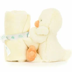 Doudou plat Bashful Canard