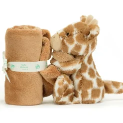Doudou plat Bashful Girafe (34 cm)