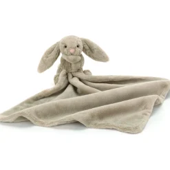 Doudou plat Bashful Lapin Beige (34 cm)