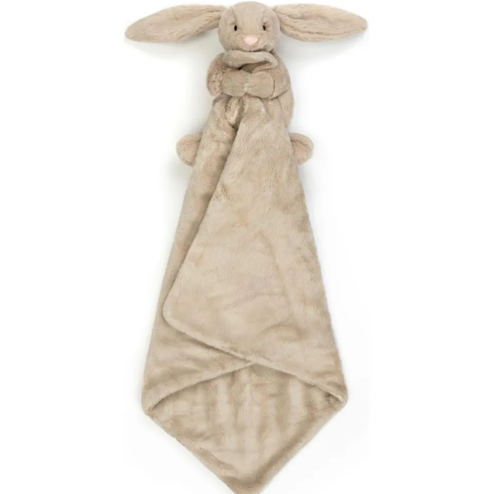 Doudou plat Bashful Lapin Beige (34 cm)