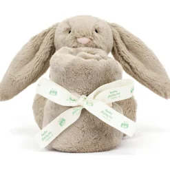 Doudou plat Bashful Lapin Beige (34 cm)