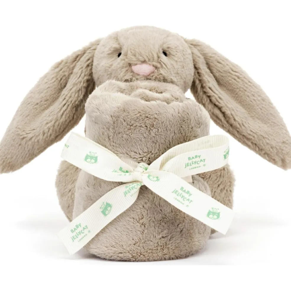 Doudou plat Bashful Lapin Beige (34 cm)
