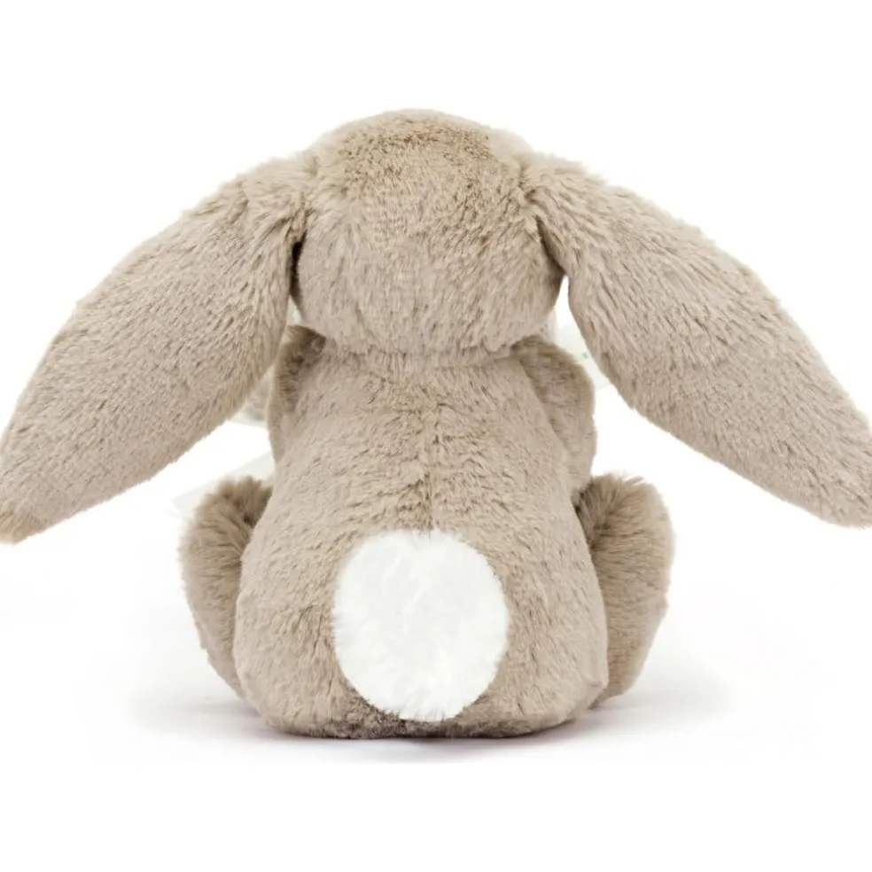 Doudou plat Bashful Lapin Beige (34 cm)