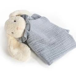 Doudou plat lapin Cloud