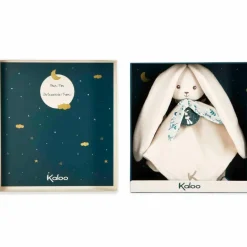 Doudou plat Lapinoo crème