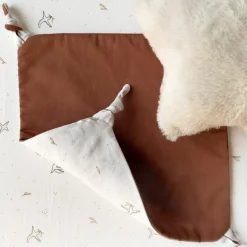 Doudou plat L'Envolée Terracotta