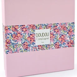 Doudou plat pétale Faon Boh'aime (27 cm)