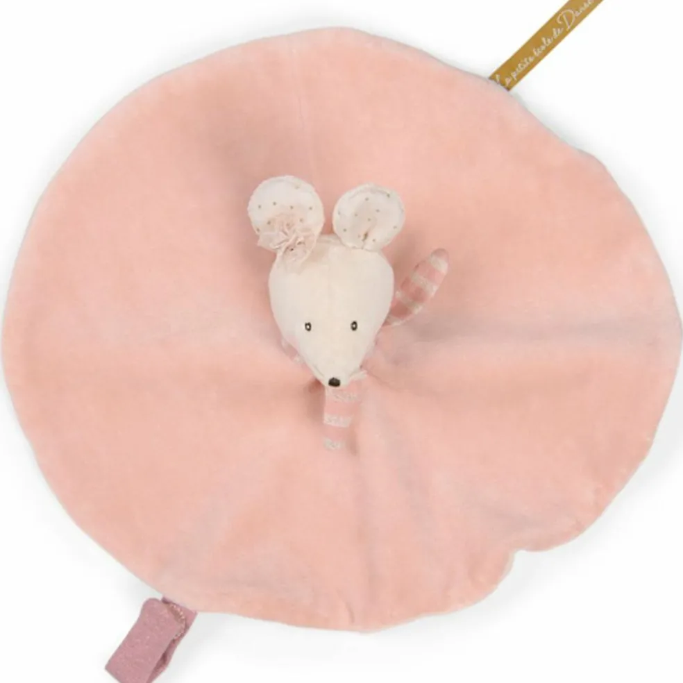 Doudou souris rose La petite école de danse