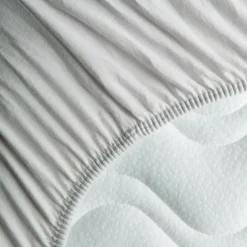 Drap housse de berceau en coton bio Naturel (40 x 80 cm)