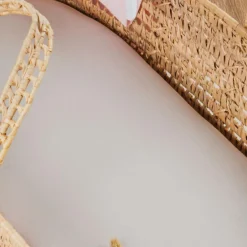 Drap housse de berceau en coton bio Naturel (40 x 80 cm)