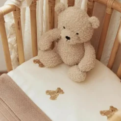 Drap housse de berceau ours Teddy Bear (40 x 80 cm)