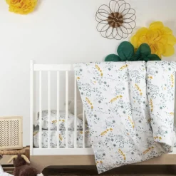 Drap housse en coton bio Yukari Douceur Original (60 x 120 cm)